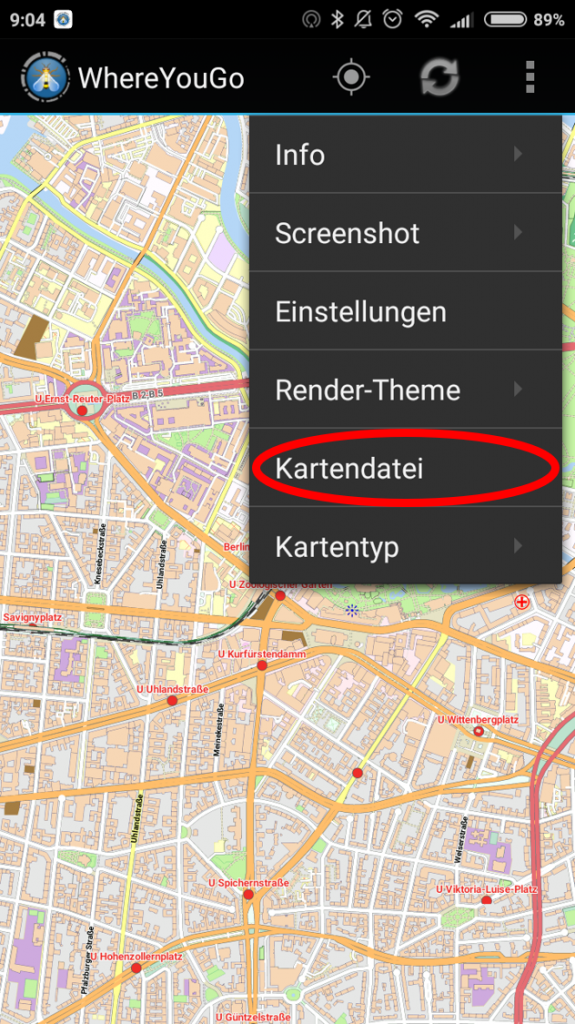 Offline-Karten in Whereyougo einbinden – Die Welt von kati1988